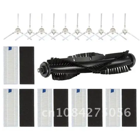 

Sponge Kit Filters Side Brushes with Sponge Vacuum Cleaner for Rowenta EXPLORER Series 20 Replacement New