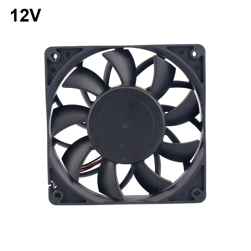 

Double Ball Cooling Fan 12025 For Cooling Devices DIY Fan Replacement Ventilation Exhaust 12V/24V 5W Computer Case Fan