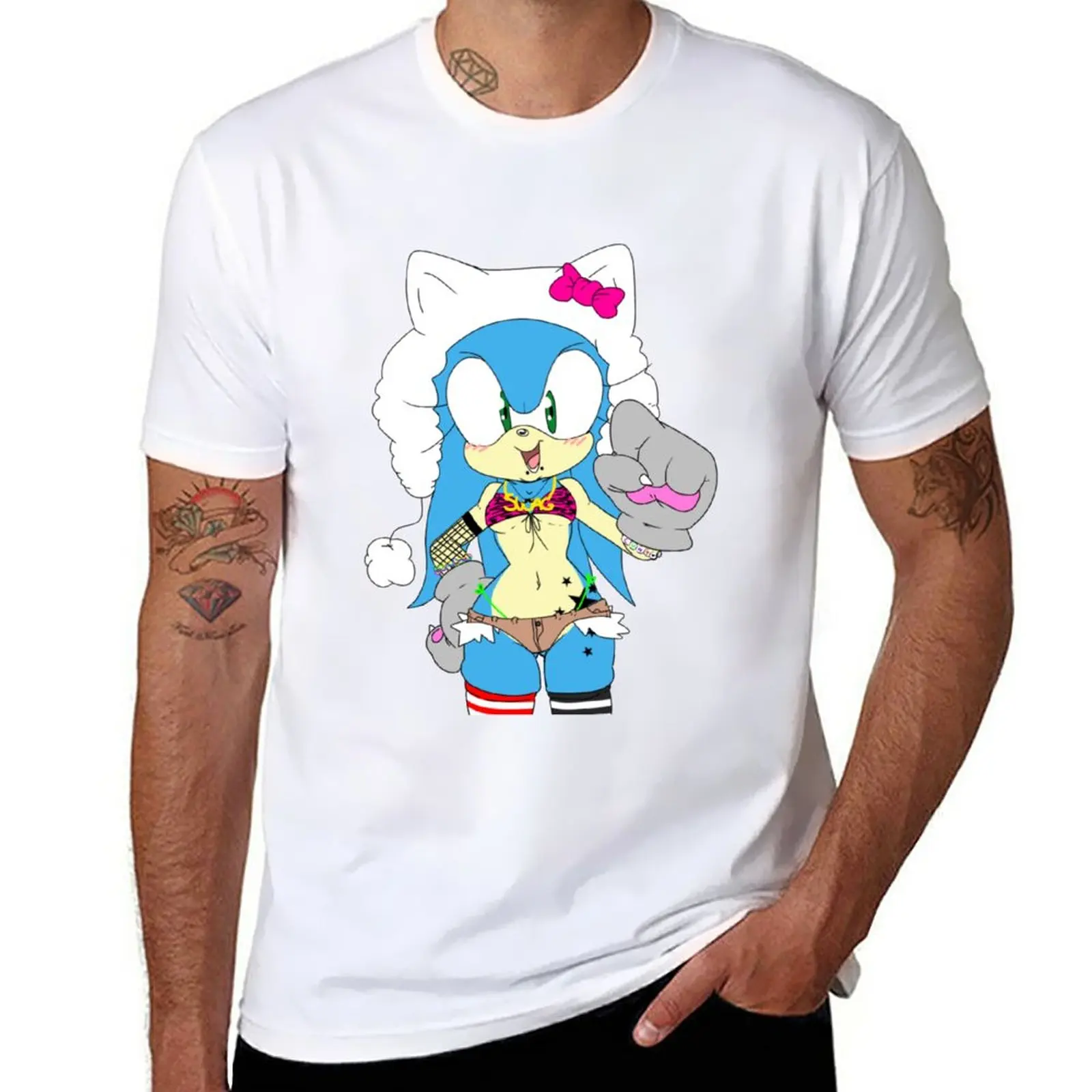 

New rawring 20s T-Shirt Short sleeve tee anime men clothing