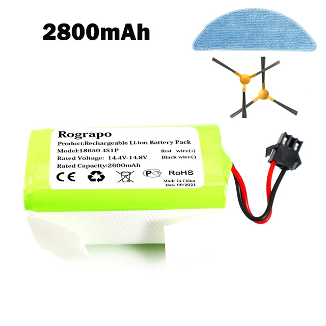 vhbw Batterie Compatible avec Proscenic 850T Robot électroménager