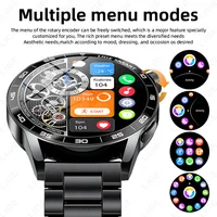 Montre connectée LIGE à écran tactile complet, montre connectée militaire d'extérieur, écran HD 1,38 pouces, appel Bluetooth, étanche IP68, montres de sport et de fitness pour hommes 6