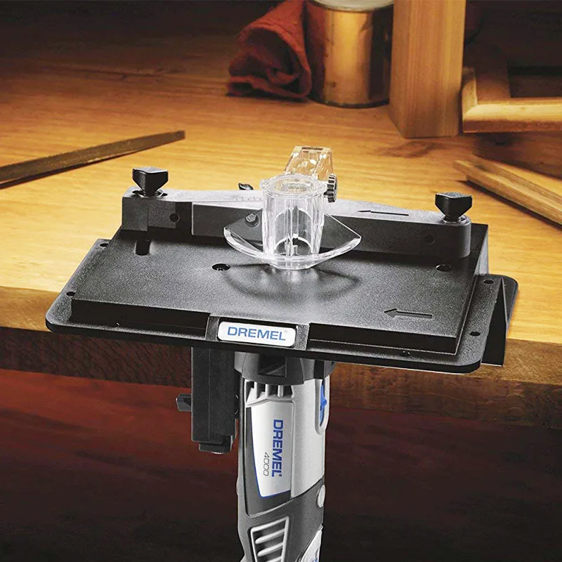 Woodworking Tool Dremel Portable Rotary Tool Shaper and Router Table Woodworking Attachment Perfect For Sanding Shaping and Trimming Edges 231