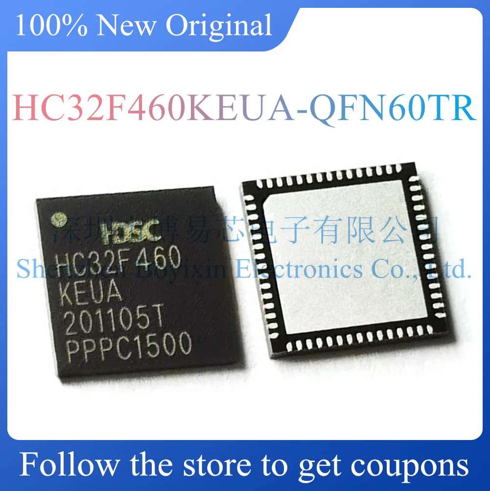 

NEW HC32F460KEUA-QFN60TR.Original genuine microcontroller.QFN-60