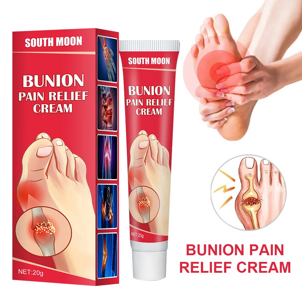 20g Bunion Pain Relief Cream Joint Pain Toe Bunion Stiffness Muscle  Soreness Treatment Ointment Arching Bunion Pain Relief