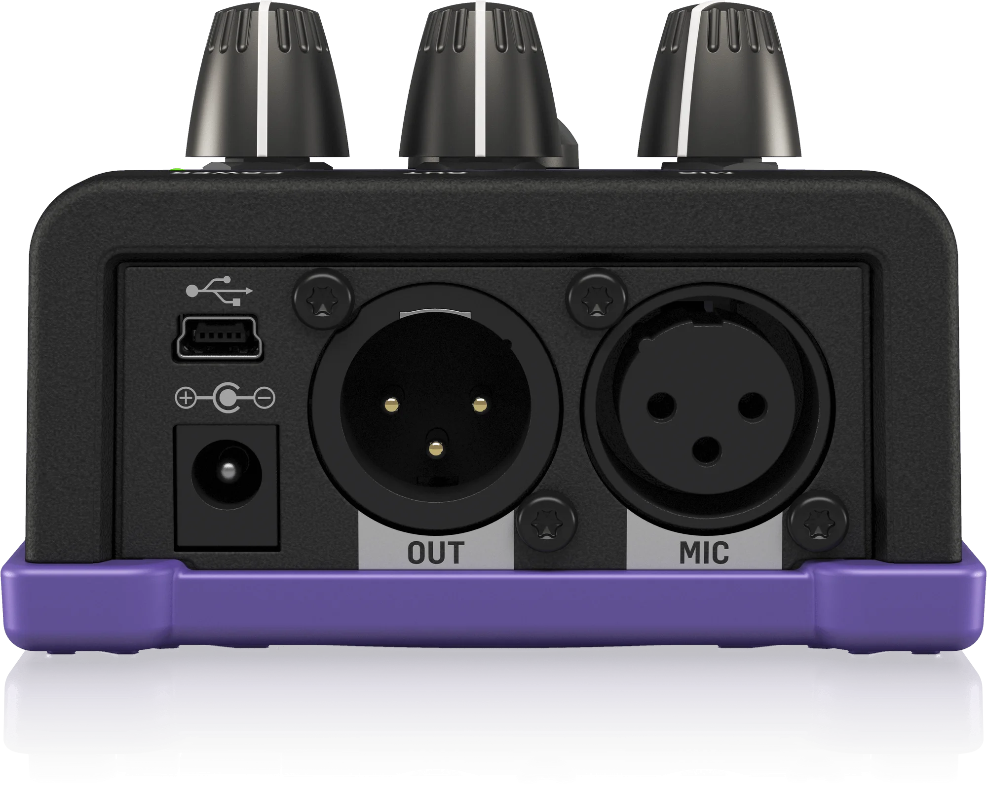 Tc Helicon Voice tone x1 Ein-Knopf-Stomp box mit Megaphon-und 