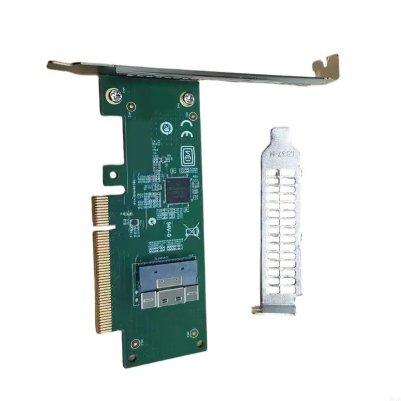PCIe4.0 to SFF-8654 Hard Disk Adapter Card for PC Desktop Accessories Q81E
