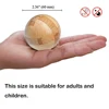 Wooden Kongming Lock,Round Ball Shaped 3D Puzzle,Brain Teasers Intelligence Toy,Sphere Puzzles for Adults And Kids 5