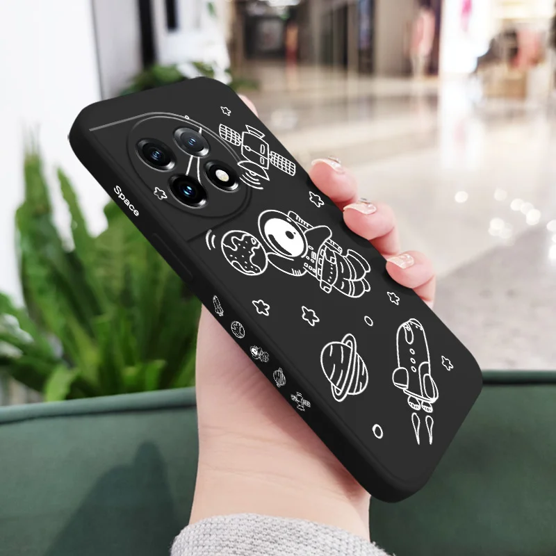 Galactic Liquid Silicone Space Travel Phone Case