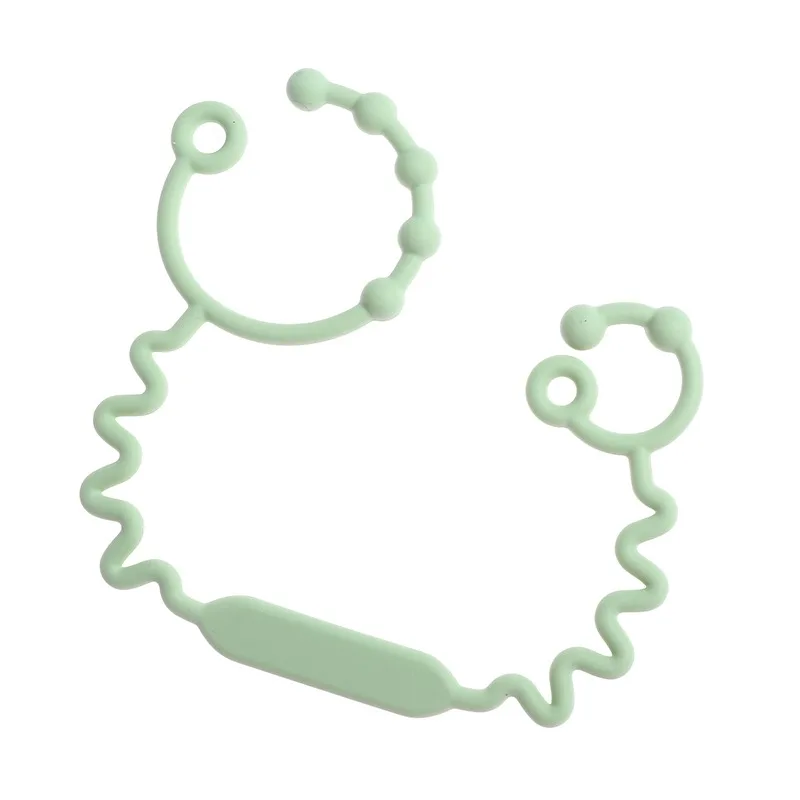Baby Anti-drop Chain Silicone Pacifier Clips Infant Soother Chain Clips Baby Bottle Cup Toy Hanging Rope Anti loss Belt pacifier chain pacifier clip pacifier accessories teether clip