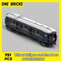 City Vehicle Model Moc Building Bricks Orient Express Train 1225 Technology Modular Blocks Gift Christmas Toys DIY Sets Assembly 3