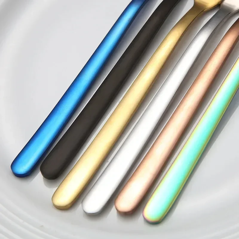 Stainless Steel Long Handle Butter Knife Jam Knife Butter Spatula Cream Piping Multipurpose Western Tableware Kitchen Tool