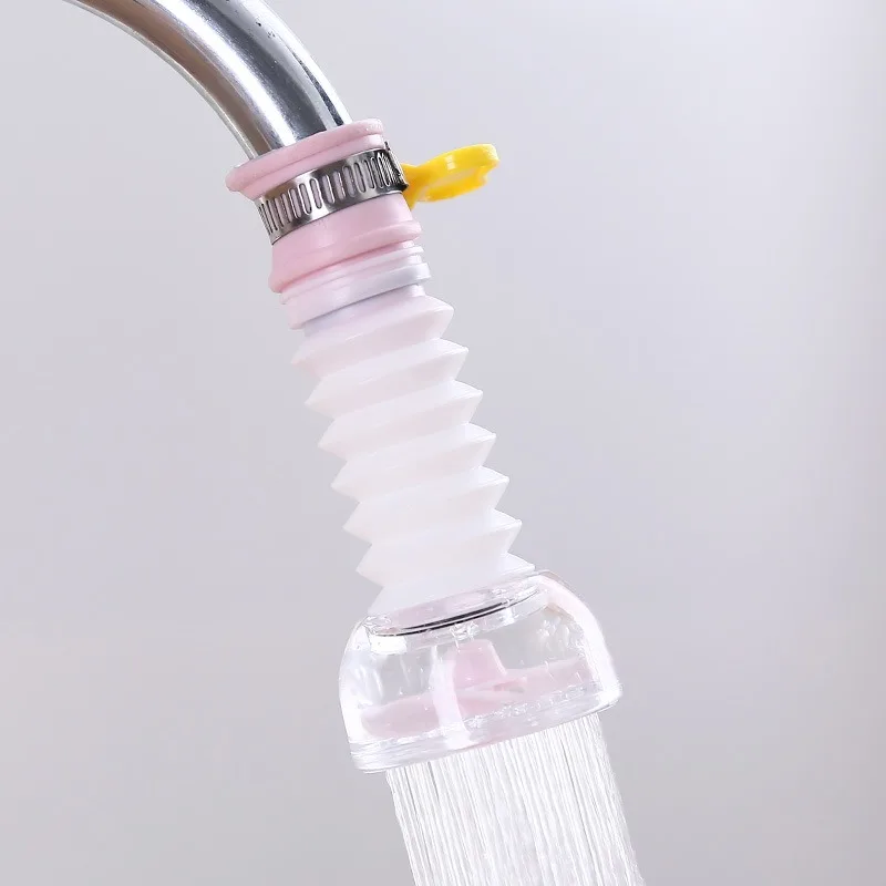 1Pcs Tap Water Household Faucet Kitchen Faucet Extender Rotatable Shower Nozzle Dishwashing Splash-proof Faucet Accessories 3