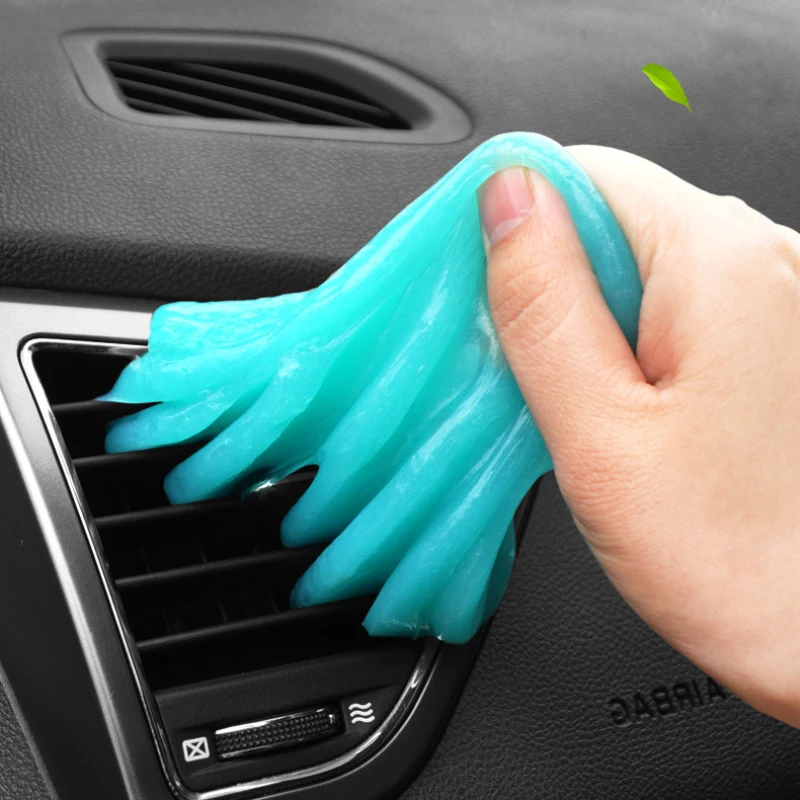 60g Auto Car Cleaning Glue Powder Magic Dust Remover Gel Jelly Dashboard  Home Computer Keyboard Gap Air Vent Dirt Cleaner Tool - Car Wash Mud -  AliExpress