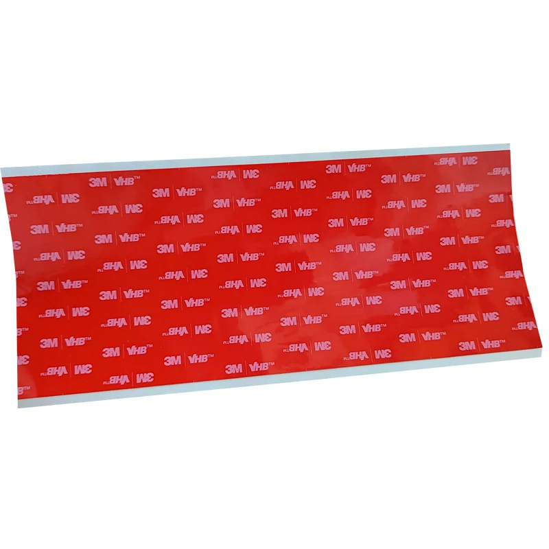 회색 아크릴 폼 양면 접착 스티커, 매우 강한 3M VHB 5608A, 100mm x 250mm, 10cm x 25cm, 1 장