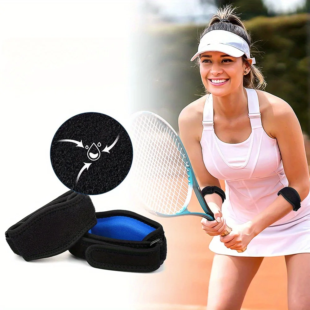 Elbow Brace Compression Pad Forearm Pain-free Unisex Fitness Equipment Adjustable Sports Accessories 1pc
