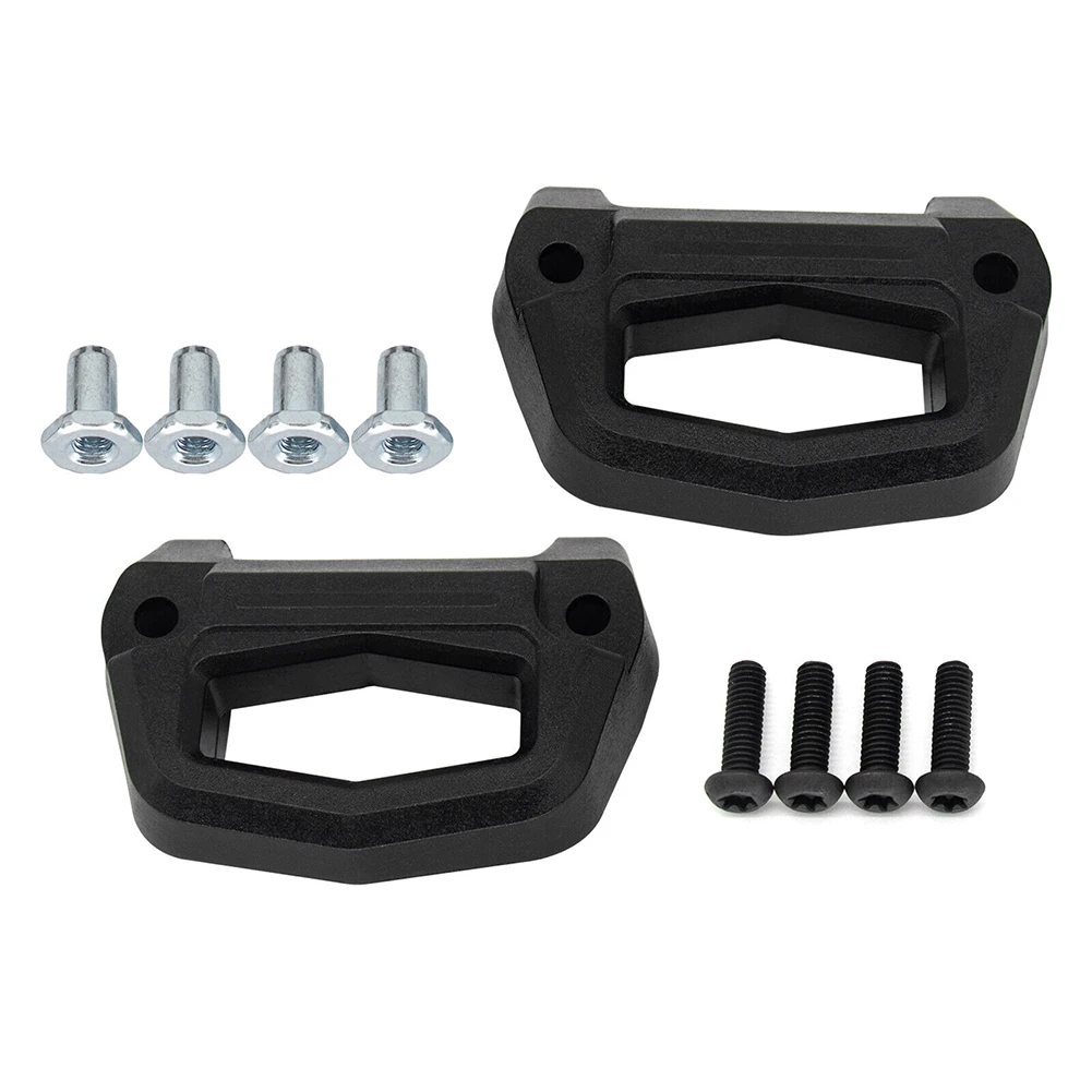 2x Plastic Black 860201806 Base & Hardware Accessories Cargo Base Kit LinQ For Can-Am X3  Vintage Car Truck Parts