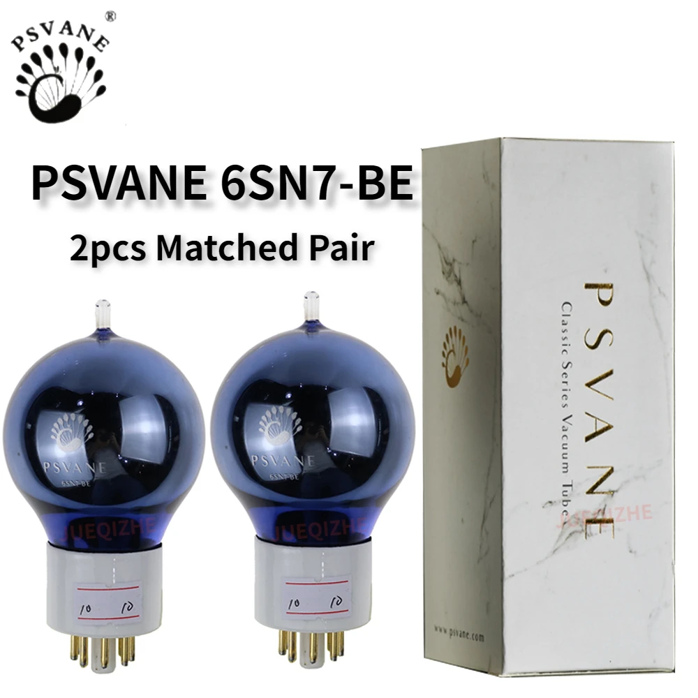 PSVANE 6SN7-BE Vacuum Tube Replaces 6SN7 6N8P CV181 ECC32 6H8C HIFI Audio Valve Tube Amplifier Kit DIY Matched Quad