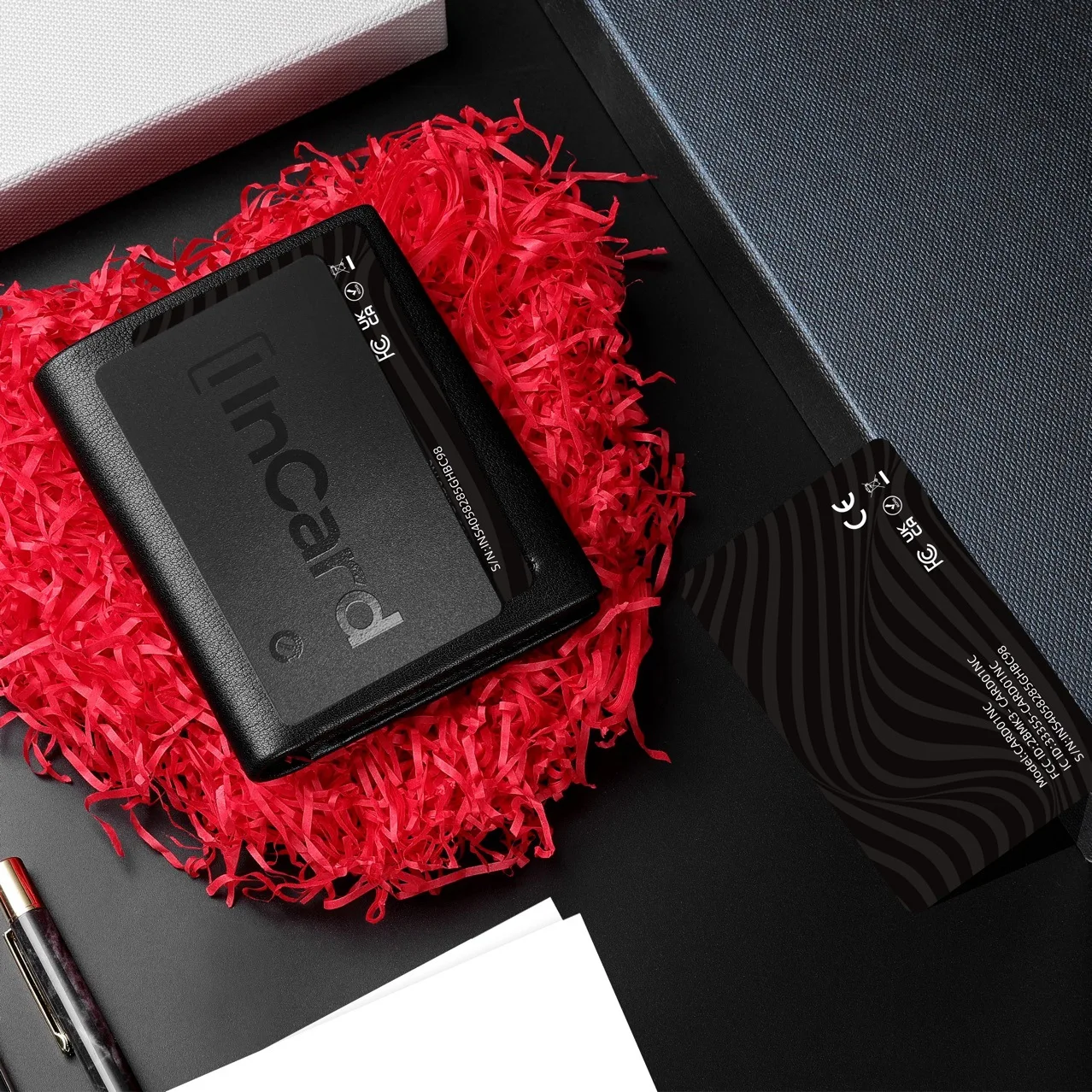 Bluetooth GPS Tracker Smart Finder  for IOS or Android Card Wallet