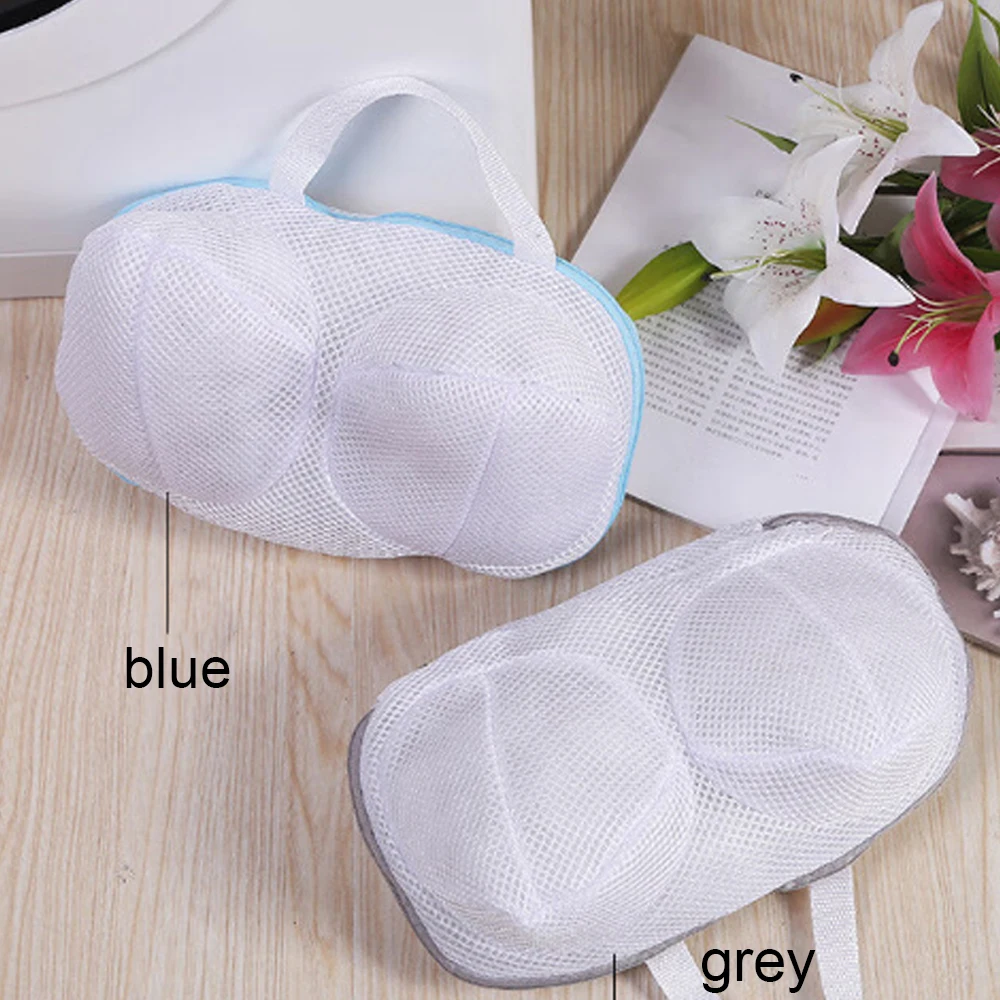 1PC Laundry Bag Mesh Pouch Dirty Laundry Basket Shoes Organizer Organizer for Underwear Clothes Storage Organization Home Garden 5