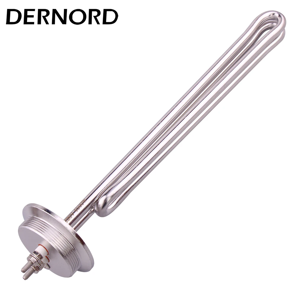 2" Tri Clamp FoldBack Tubular Electric Heater 2.5KW 3.5KW 4.5KW 5.5KW 220V for Water water heating rod electric water heater device
