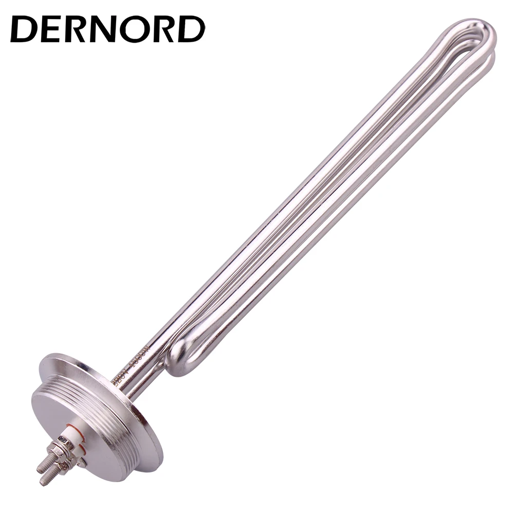 OD64mm 240V 2.5KW 2" Tri-clamp Brewing Heater Element  Immersion Water Heater 