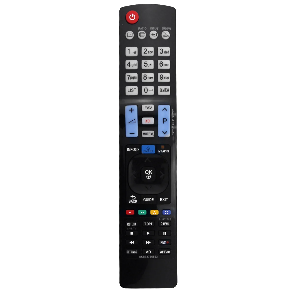 

AKB73756523 Replace Remote for LG TV 19LV2500 32LV3500 22LV2500 37LV3500 26LV2500 42LV3500 32LV2500 26LV2520 55LV3500