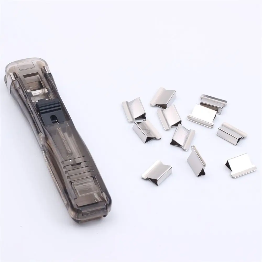 Binding Binding Supplies Paper Machine Paperless Supplies Clip Paper Cliper Clip Refills Push Clamp School Binding