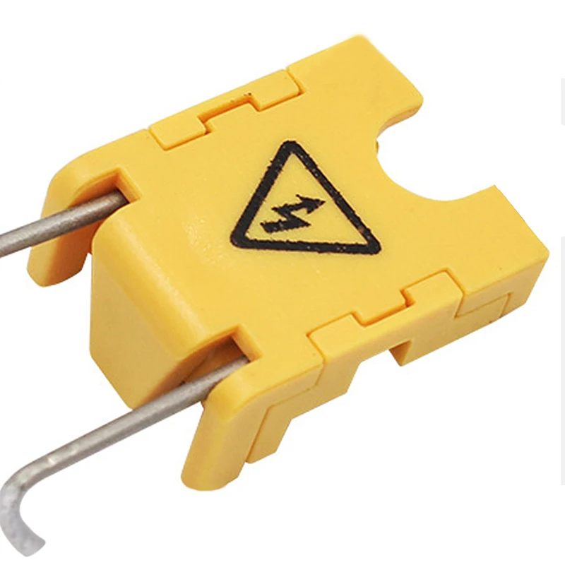 Set Di 8 Dispositivi Di Blocco Per Interruttori Magnetotermici - Sicurezza Elettrica Per Ambiente Industriale