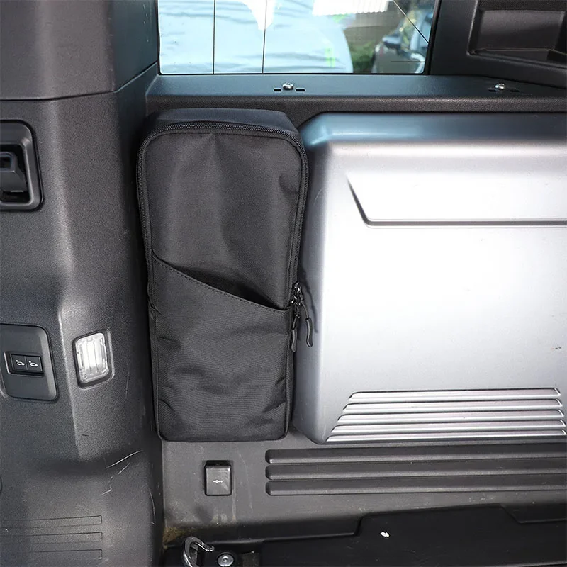 Per Land Rover Defender 90 110 130 2020-2024 Oxford Cloth Black Car Trunk Organizer Toolbox Organizer Accessori Per Auto