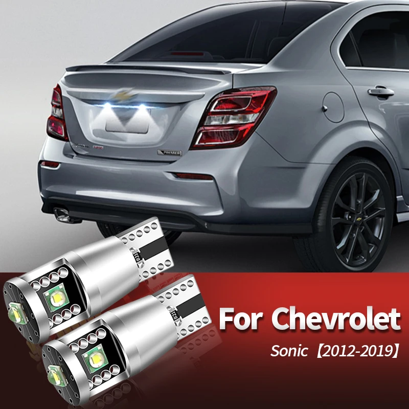 2-Pack White LED License Plate Light For Chevy Avalanche, Traverse & Many GM Trucks/SUVs - 6000K 7 thumbnail image