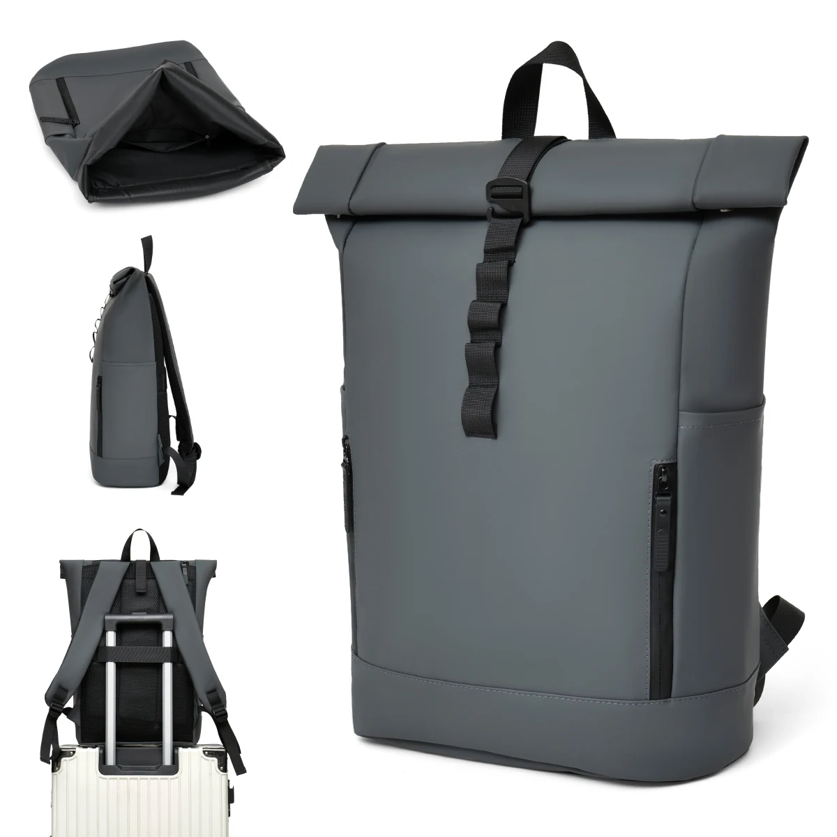 Business Backpack, Business Trip Backpack, Large Capacity Computer Bag, Laptop Bag, Commuter Travel, Men's School Bag, College Student Boarding Meeting