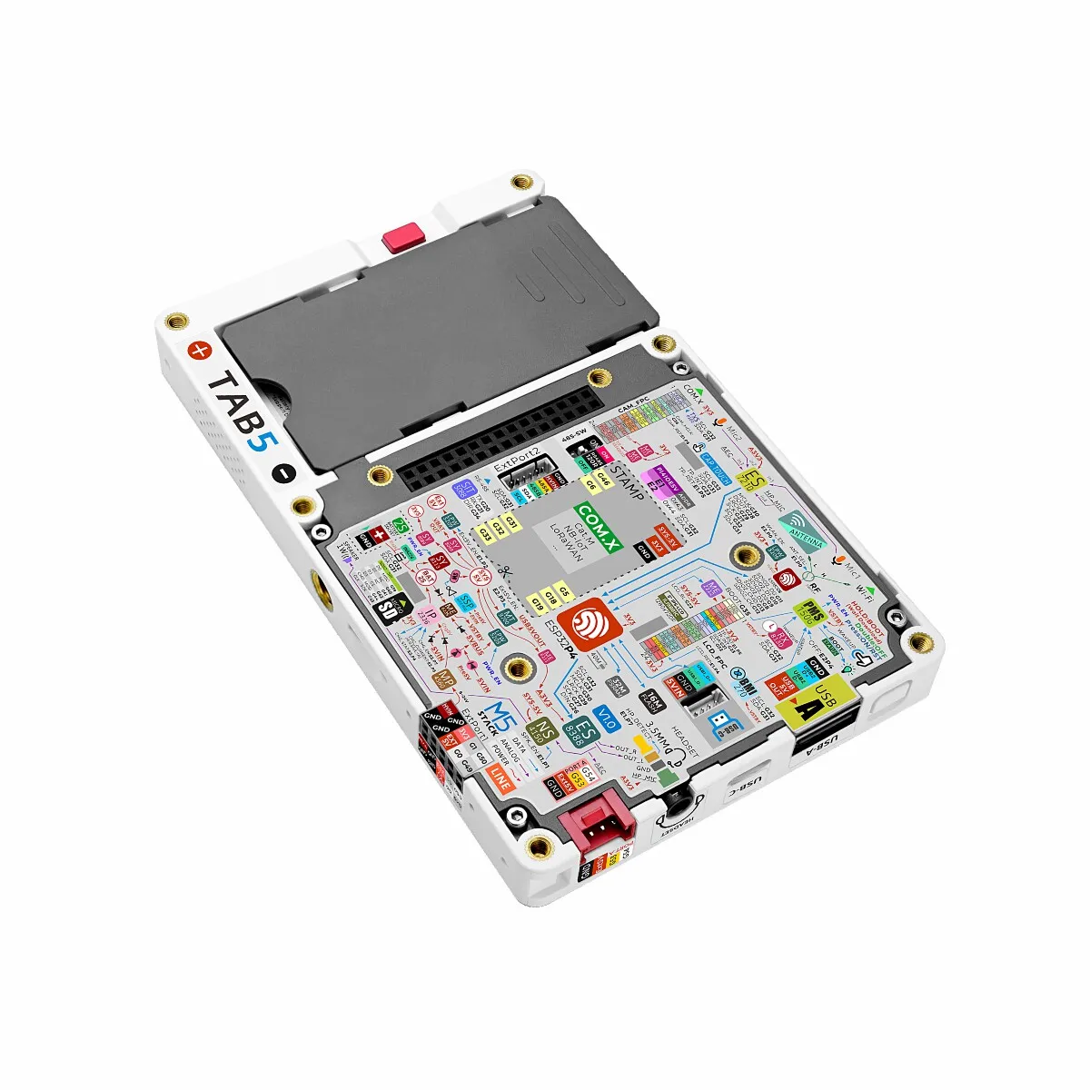 M5Stack 공식 휴대용 스마트 IoT 터미널 TAB5 (ESP32-P4 및 ESP32-C6 칩셋 탑재)