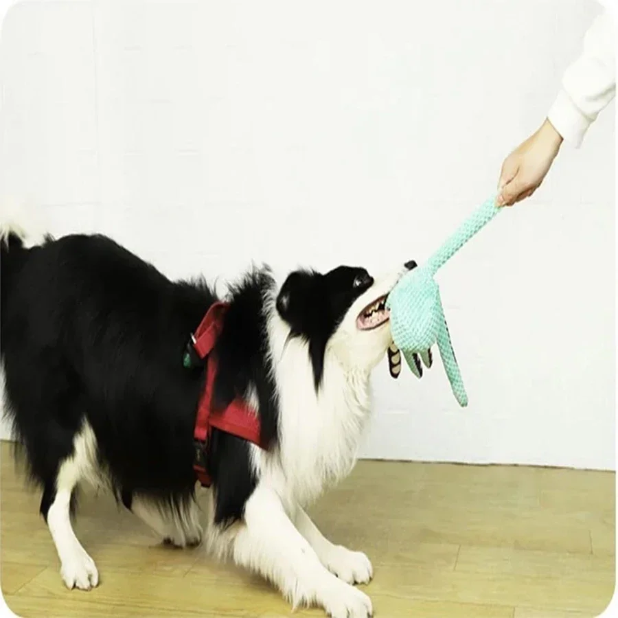 Plush Octopus Dog Toy 3