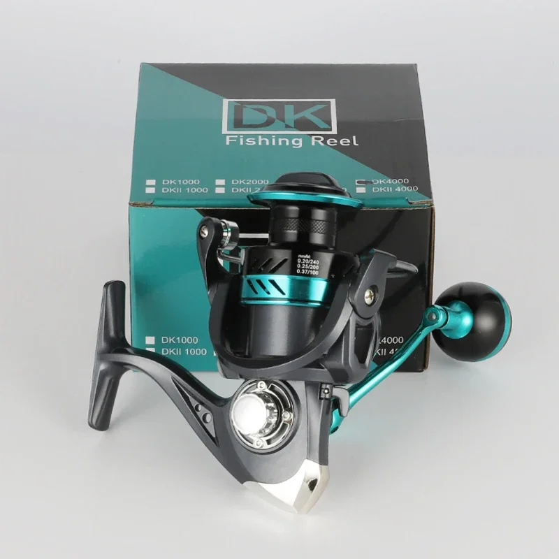 GLS Ultralight 1000~7000 Series,5.2:1 Gear Ratio,15KG Max Drag,CNC Metal Spool,Spinning Fishing Reel,For Freshwater Saltwater