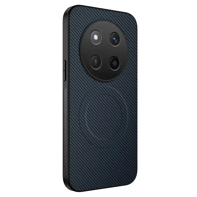 مكافحة الإفلات ألياف الكربون سيليكون لينة جراب هات...