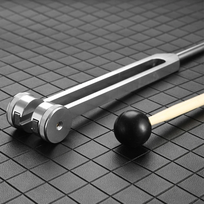 Tuning Fork 64HZ Tuner Mallet Set DNA Repair Healing Nervous System Testing Health Care tuning fork