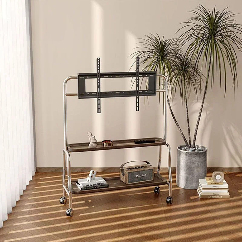 

Скандинавский ТВ потолочный мобильный кронштейн с колесами тележка для прямой трансляции дисплей сенсорный экран универсальное устройство