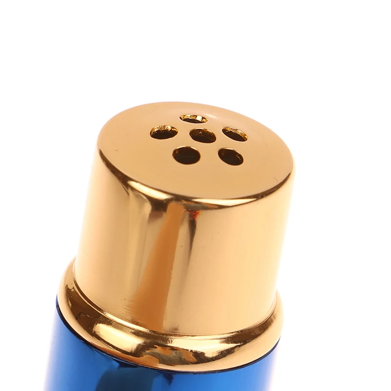 1 Stück Naseninhalatoren für ätherische Öle, Aromatherapie, leere Aluminiumrohre, 5 ml, nachfüllbare Flaschen mit Ersatzdochten – Detail 16