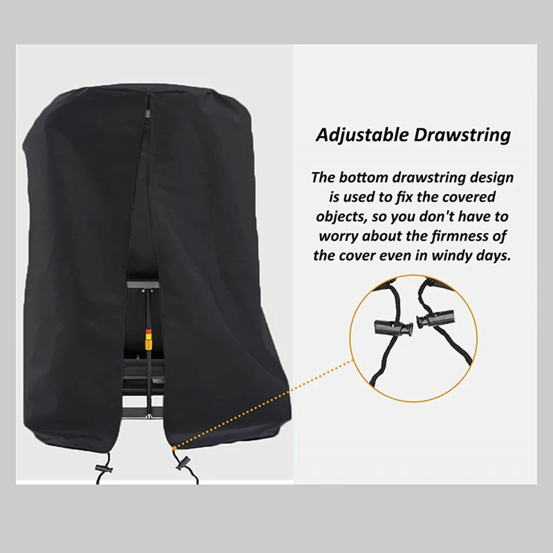 Indoor Laufband Regen Abdeckung Fitness Ausrüstung Schutz Liefert Mit Kordelzug Outdoor Laufen Jogging Maschine Staub Shelter – Detail 3