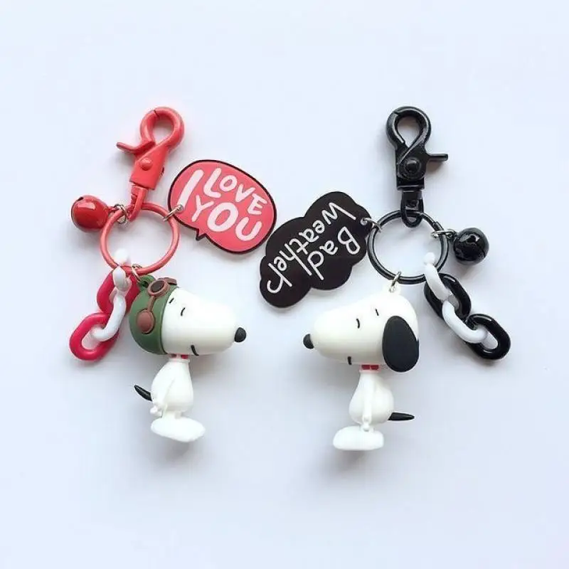 

Kawali Snoopy Charlie Brown Doll Keychain Bag Pendant Couple Creative Cartoon Anime Cute Kids Gift for Girlfriend Toys For Girls