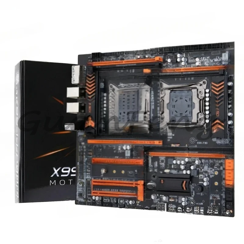 2023 High Performance 4 Channel X99-F8D Plus Main Board Support