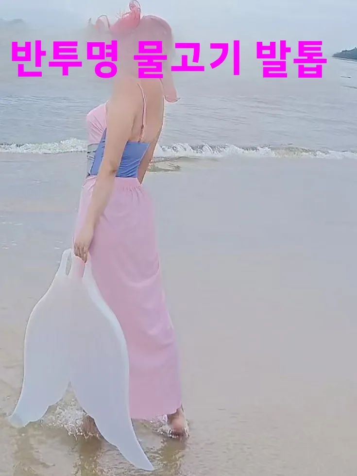 국내 생산 인어 반투명 지느러미 여름 해변 휴가 해변 수영 장비 다이빙 성능 피쉬테일