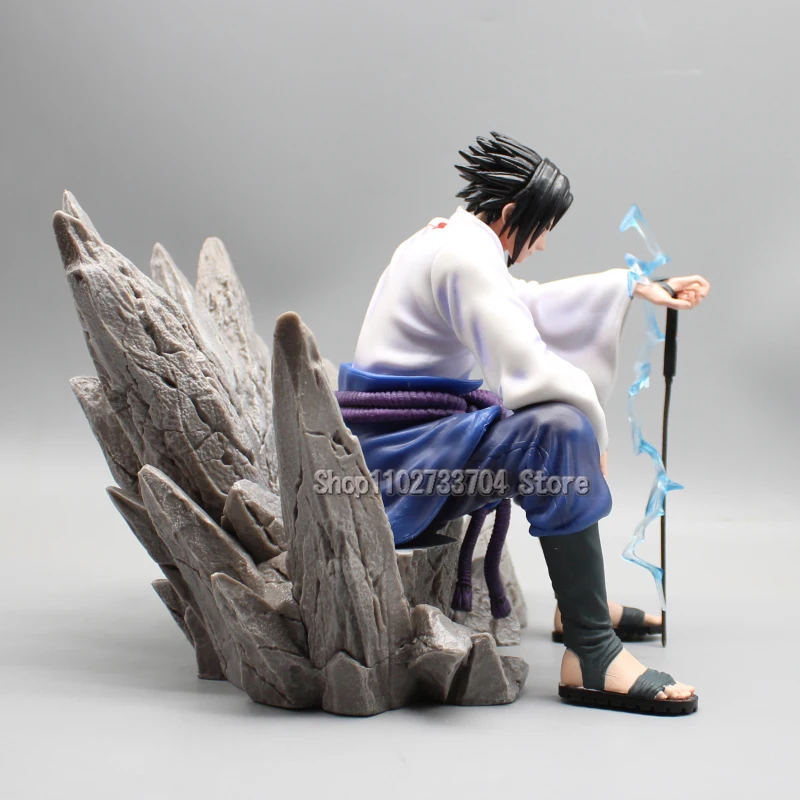 NARUTO ナルト　うちは　サスケ　フィギュア　40cm 中古】(本体A/箱B)G.E.M.シリーズ NARUTO-ナルト- 疾風伝 うちは