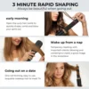 6 In1 Hair Dryer Curling Iron Straightener Hair Brush Electric Hairdryer Folding Styling Comb Multi Hair Styler Hair Care 5