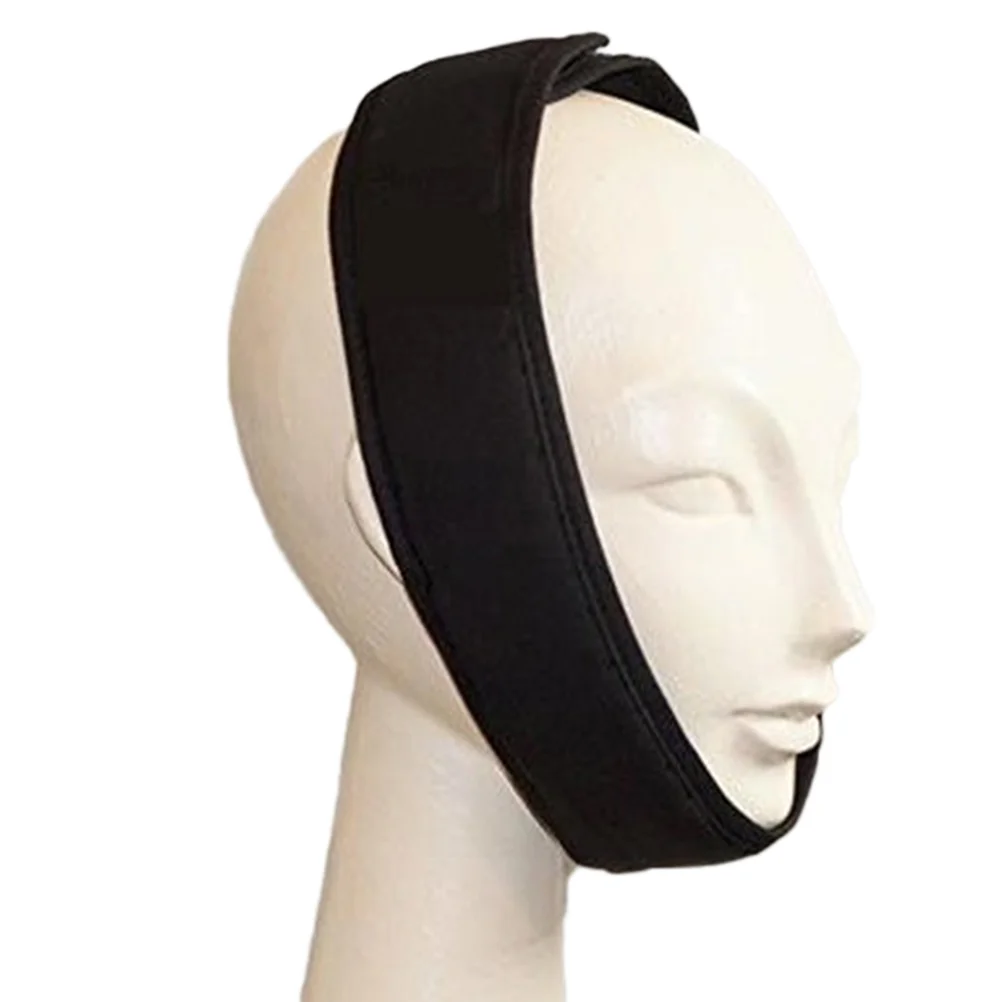 

Массажный ремень для головы, ремень для йоги, головной убор, простой в использовании, для акупунктуры, подтяжки кожи, подбородка, хлопок, для облегчения боли, повязки на голову