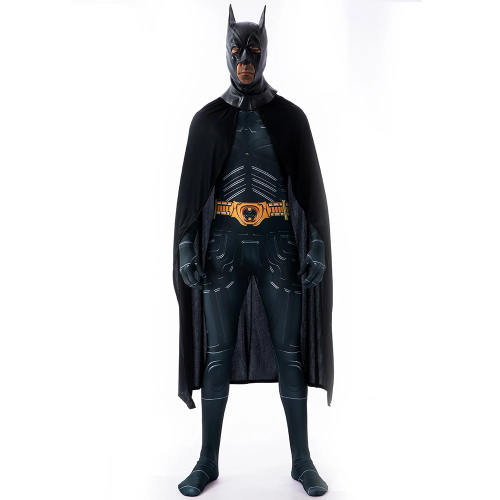 

Deluxe Bat Costume Men Superhero Costume for Adult Halloween Costume Cosplay