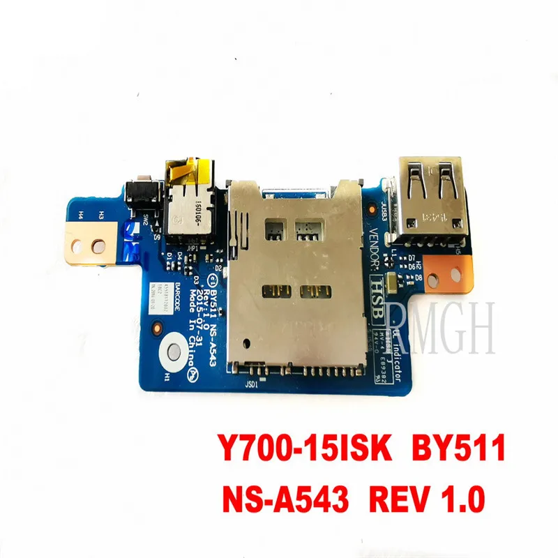 

Y700-15ISK BY511 NS-A543 FOR pour Lenovo 700-15ISK, Audio REV 1.0, testée, bon, livraison gratuite