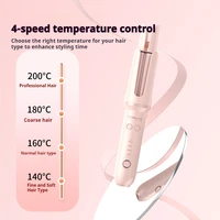 Fer à boucler automatique 32 mm, boucleur à ions négatifs en céramique, 4 réglages de température, cordon rotatif, outil de coiffage pour femmes 4