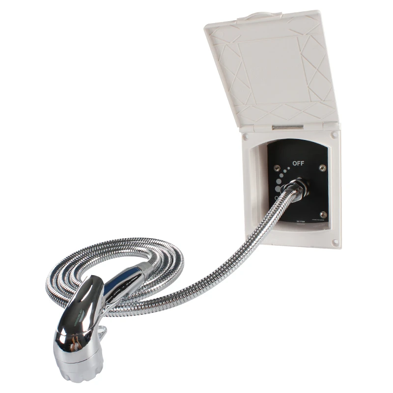 

Экстерьерный распылитель с быстрым подключением и шлангом, внешний фотокомплект, душевая коробка, автофургон, автофургон, впускной люк для воды