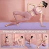 Purple Foldable Yoga Mat Eco Friendly EVA Folding Travel Fitness Exercise Mat 3/4/6mm Thicknesses for Yoga Pilates Workouts 6
